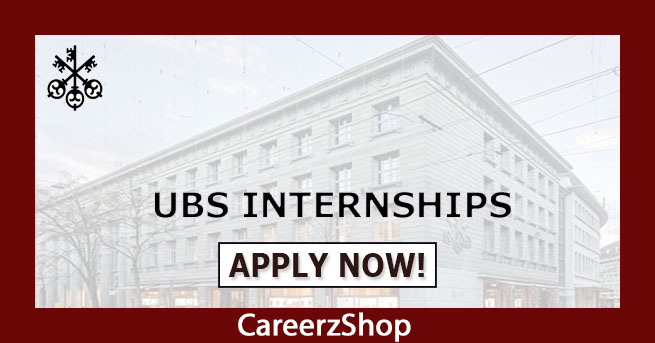 UBS Internship